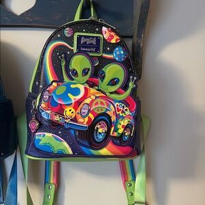 Lisa Frank Loungefly - zoomer and Zorbit cosmic aliens